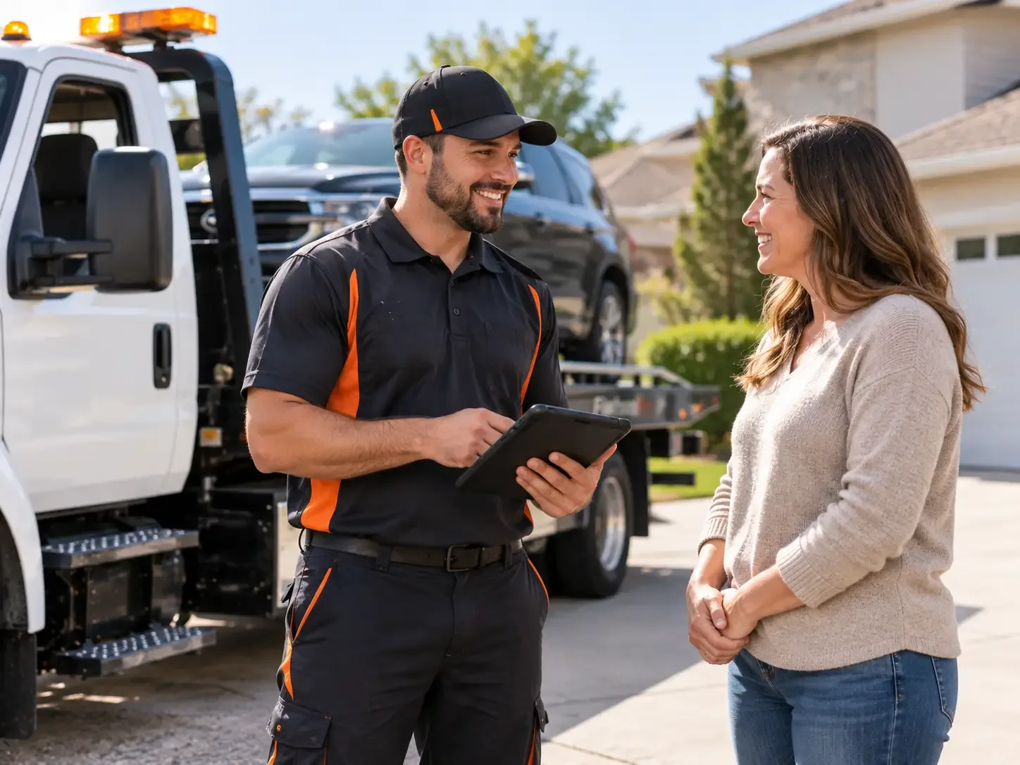 Flatbed Towing Lake Park, IA FAQs